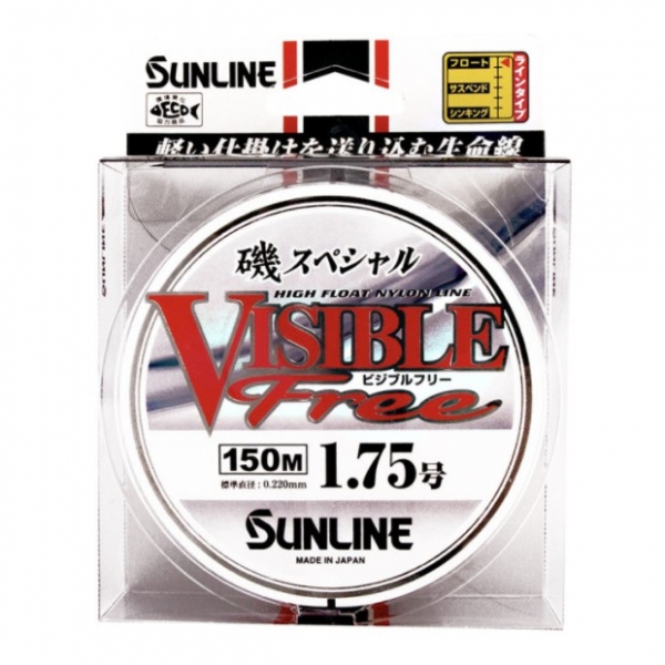 ★中聯釣具★ SUNLINE ○ VISIBLE FREE  150M ○ 釣魚用品 | 線 尼龍線