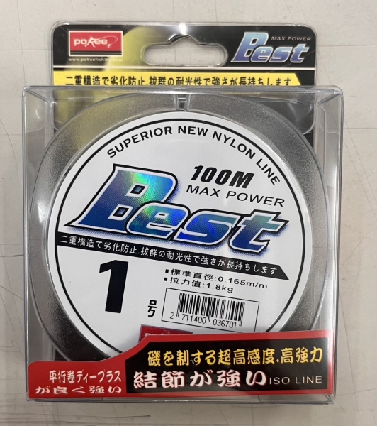 ★中聯釣具★ POKEE ○ BEST 100M 尼龍線○ 釣魚用品 | 線 尼龍線