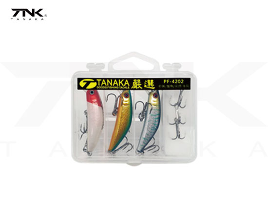 ★中聯釣具★ TANAKA ○ 超值3入路亞套組 M2 ○ 釣魚用品 | 路亞 鐵板