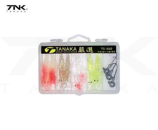 ★中聯釣具★ TANAKA ○ 超值4入軟蝦套組 B 5 ○ 釣魚用品 | 路亞 軟蟲