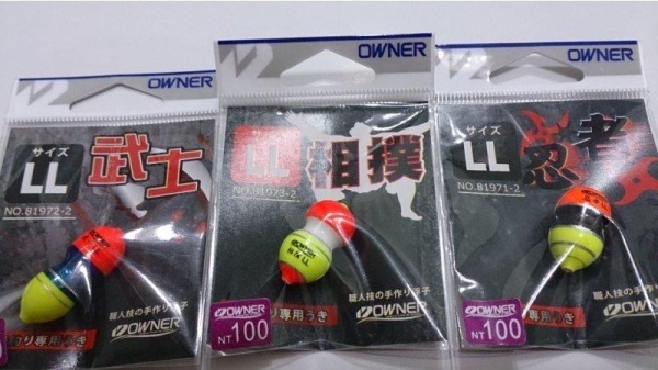 ★中聯釣具★ OWNER ○ 武士、忍者、相撲 蝦阿波 ○ 釣魚用品 | 釣具 阿波 蝦浮標 蝦阿波