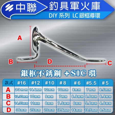 ★中聯釣具★LC銀框